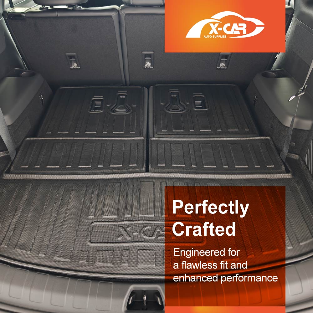 Boot Liners for BYD SEALION 8 SEALION8 2026-Onwards All Weather Heavy Duty Cargo Trunk Mat Luggage Tray Car Accessories 3 Pcs Set