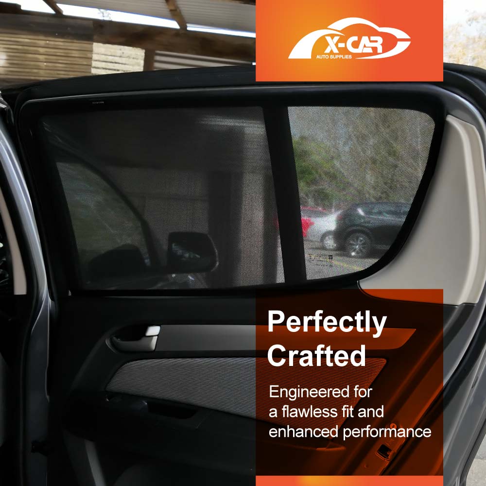 Window Sun Shades for Holden Trailblazer/Colorado7 | Isuzu MU-X 2012-2021 Car Custom Rear Windscreen Shade Sun Blind Mesh