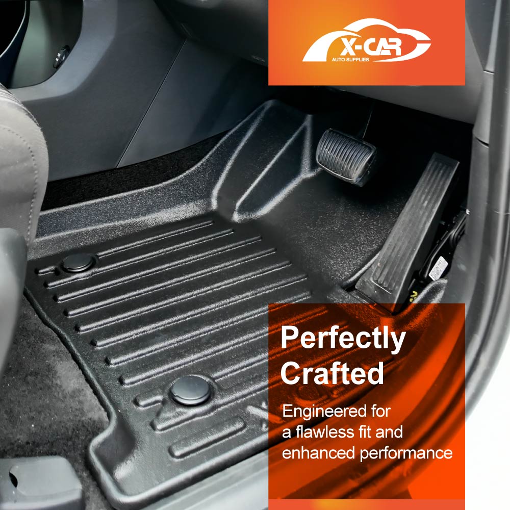 3D Floor Mats Boot Liner for Hyundai SantaFe Santa Fe 6/7 Seater 2024-Onwards All Weather Heavy Duty Cargo Car Trunk Luggage Tray