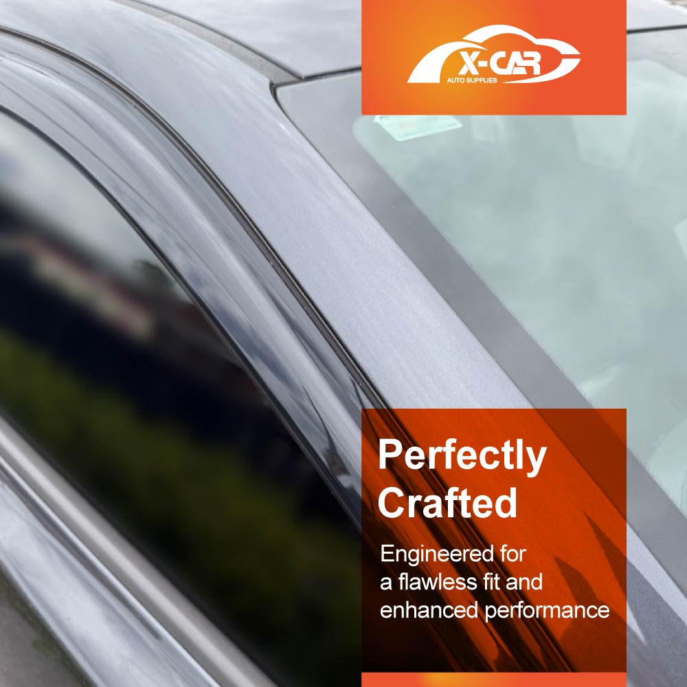 Weathershields for Kia Cerato Sedan 2018-2024 Car Weather Shields Wind Deflectors Window Sun Visor 4-Piece Set