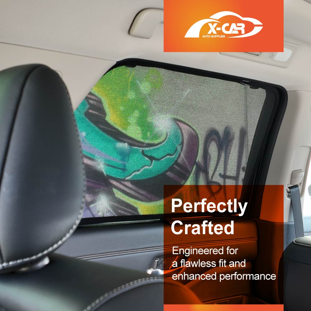 Window Sun Shades for Nissan Pathfinder R53 2022-Onwards Car UV Protection Custom Rear Windscreen Shade Blind Mesh