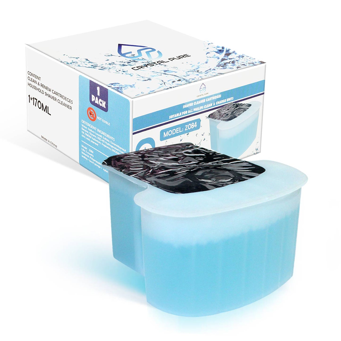 Cartridge Refills for Philips SmartClean Compatible with S9000, S89xx, S73xx–S79xx, S51xx–S56xx Shavers 1-Pack