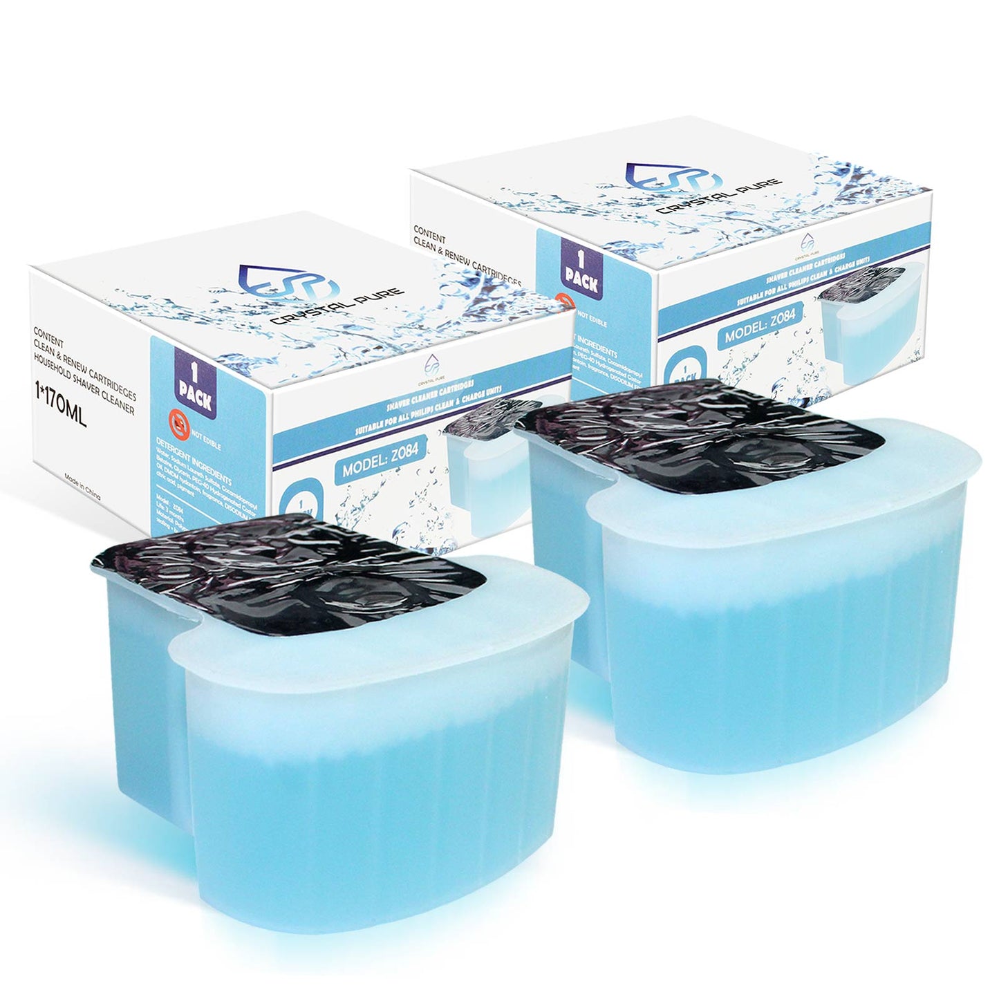 Cartridge Refills for Philips SmartClean Compatible with S9000, S89xx, S73xx–S79xx, S51xx–S56xx Shavers 2-Pack