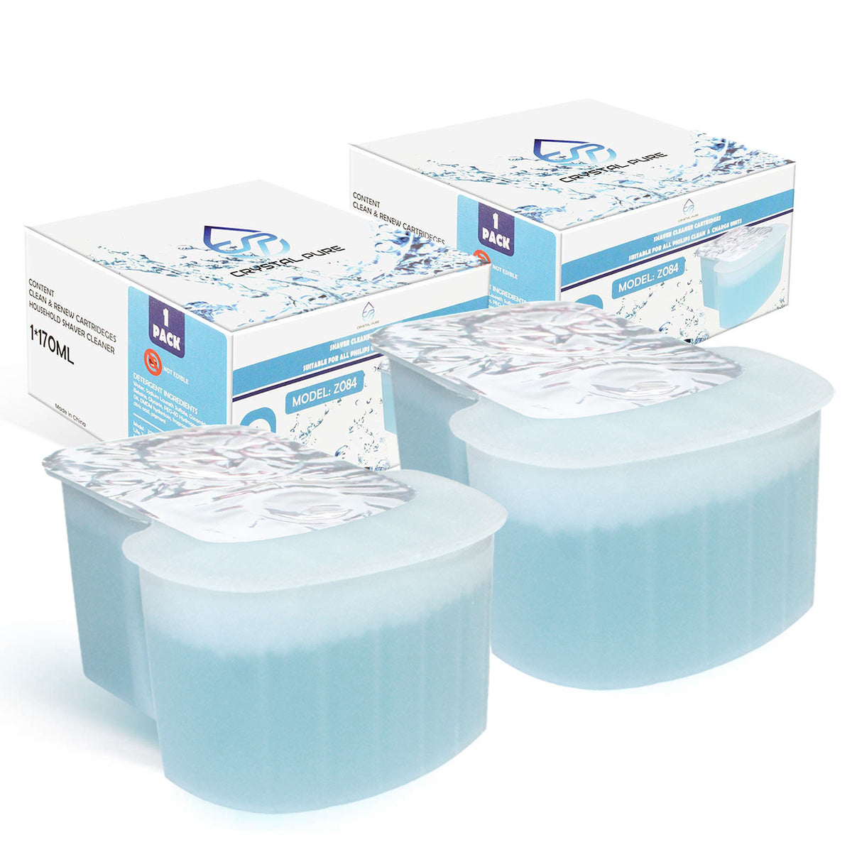 Cartridge Refills for Philips SmartClean Compatible with S9000, S89xx, S73xx–S79xx, S51xx–S56xx Shavers 2-Pack