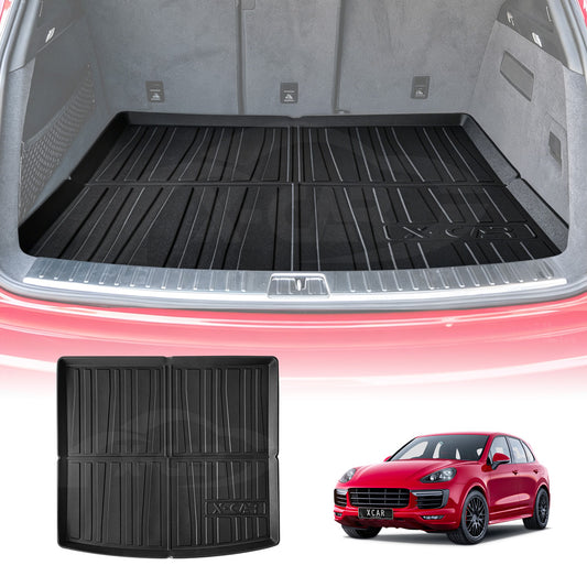 Boot Liner for Porsche Cayenne 2018-Onwards SUV All Weather Heavy Duty Cargo Trunk Mat Luggage Tray