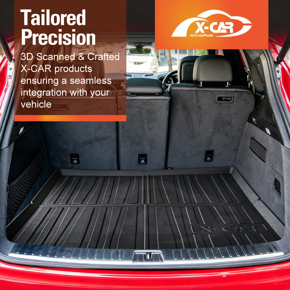Boot Liner for Porsche Cayenne 2018-Onwards SUV All Weather Heavy Duty Cargo Trunk Mat Luggage Tray