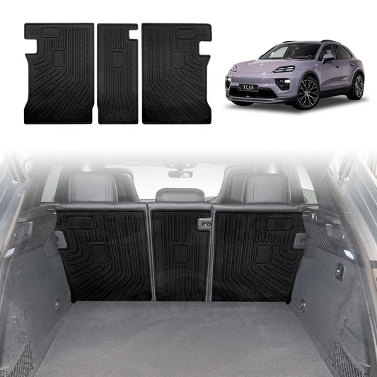 Back Seat Protector for Porsche Macan Electric 2024-Onwards All Weather Heavy Duty Car Seat Kick Mats Cover Accessories
