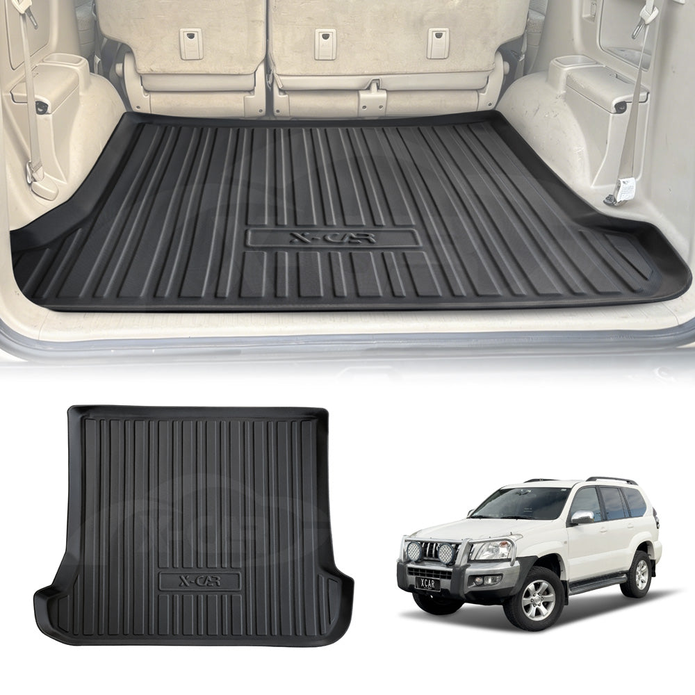 Boot Liner for Toyota Landcruiser Prado 120 Series 2003-2009 Heavy Duty All Weather Cargo Trunk Cover Mat Luggage Tray