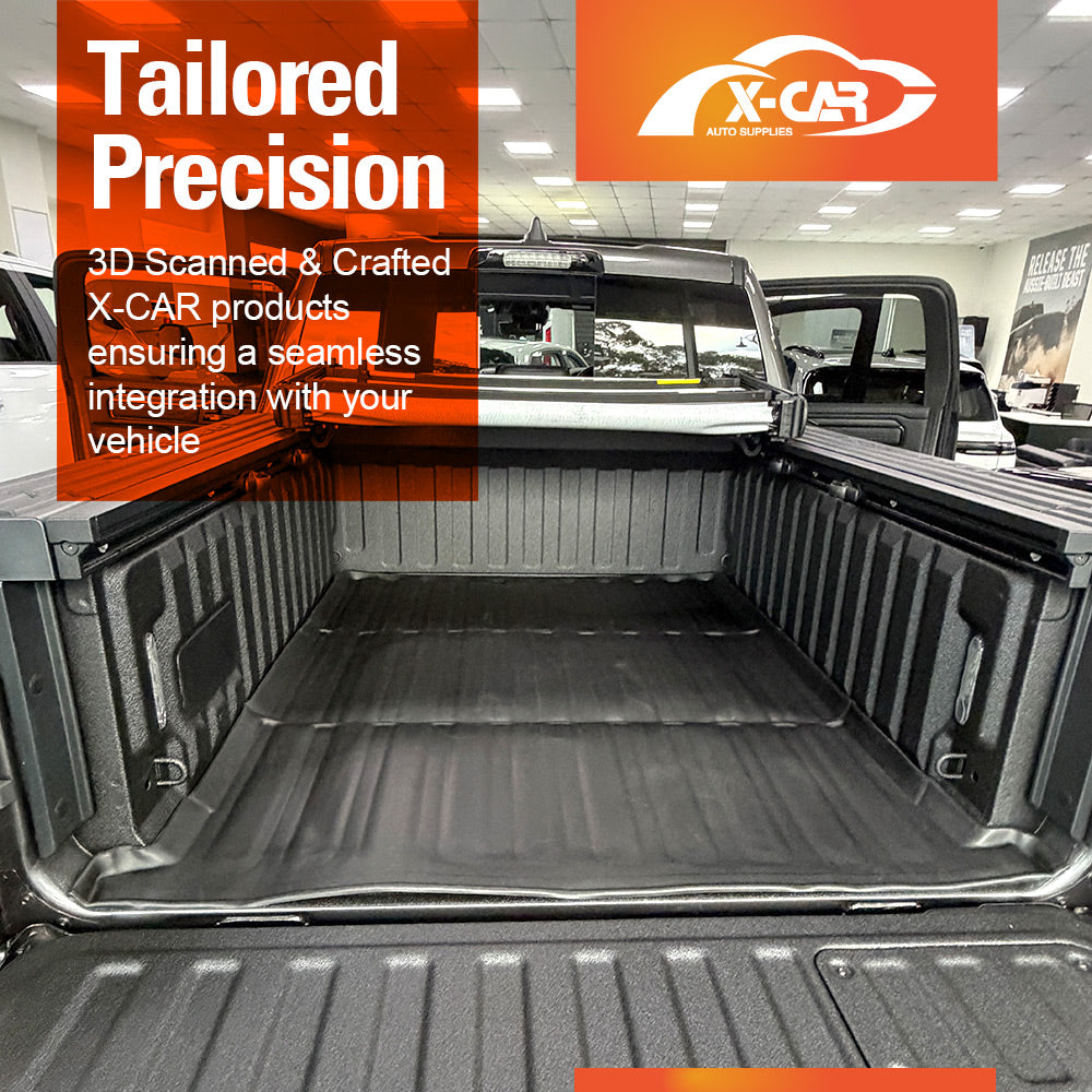 Tub Liner for Ram 1500 DT Crewcab With Rambox 2020-2025 Heavy Duty Cargo Trunk Mat Luggage Tray