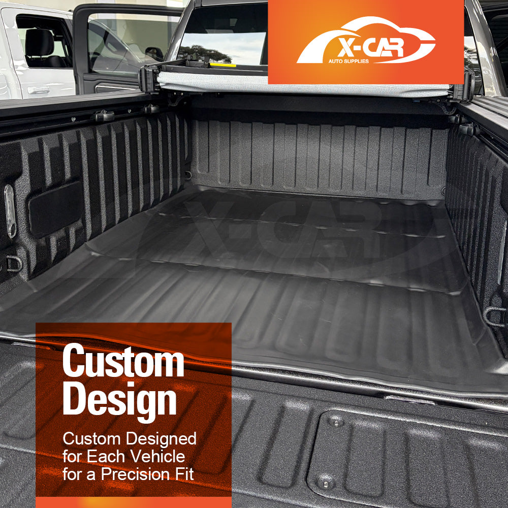 Tub Liner for Ram 1500 DT Crewcab With Rambox 2020-2025 Heavy Duty Cargo Trunk Mat Luggage Tray