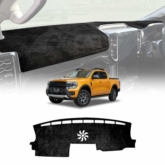 Dash Mat for Ford Next-Gen Ranger Full Cover 2022-Onwards Non-Slip Microfiber Pad Interior Accessories