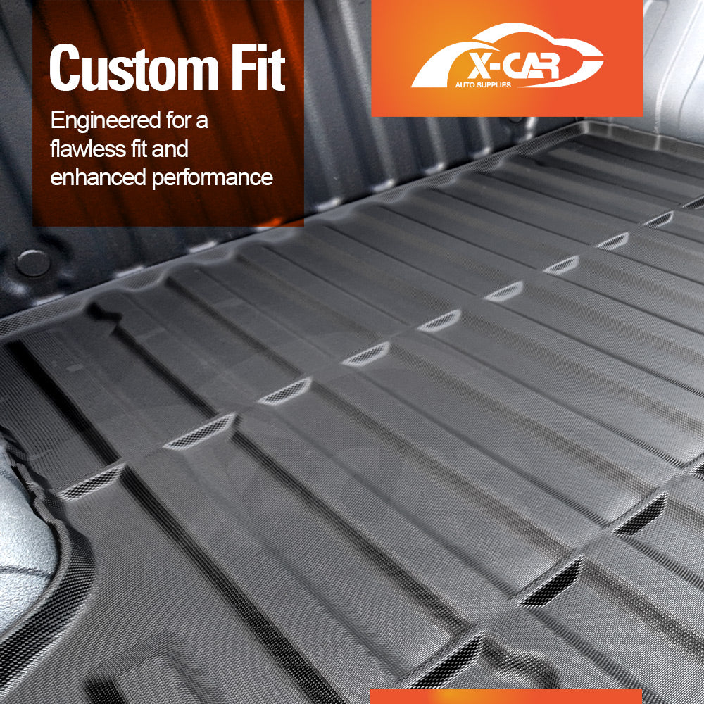 3D Floor Mats Tub Liner for LDV Terron 9 Dual Cab 2025-Onwards All Weather Heavy Duty Cargo Car Trunk Luggage Tray