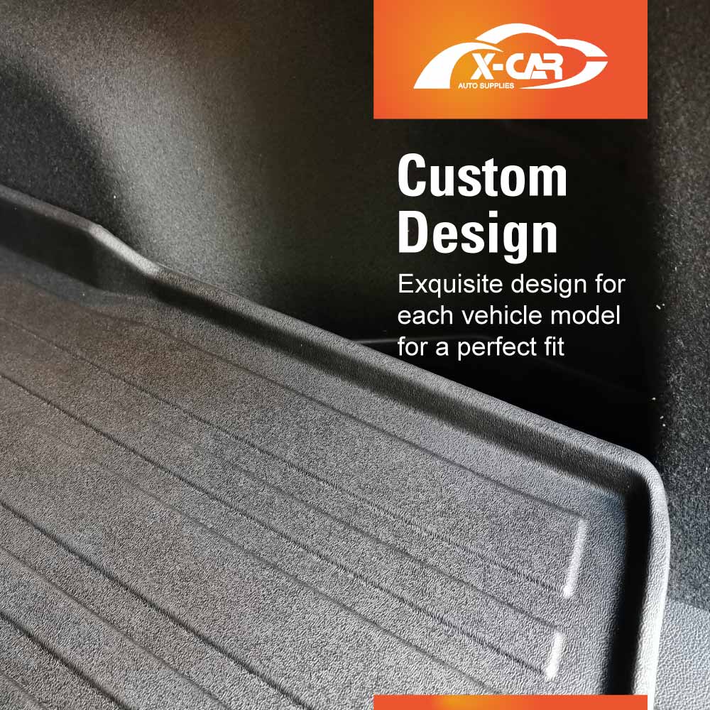 Floor Mats Boot Liner Set for Renault Koleos 2016-Onwards All Weather Heavy Duty Car Trunk Cargo Kick Back Seat Protector Cover