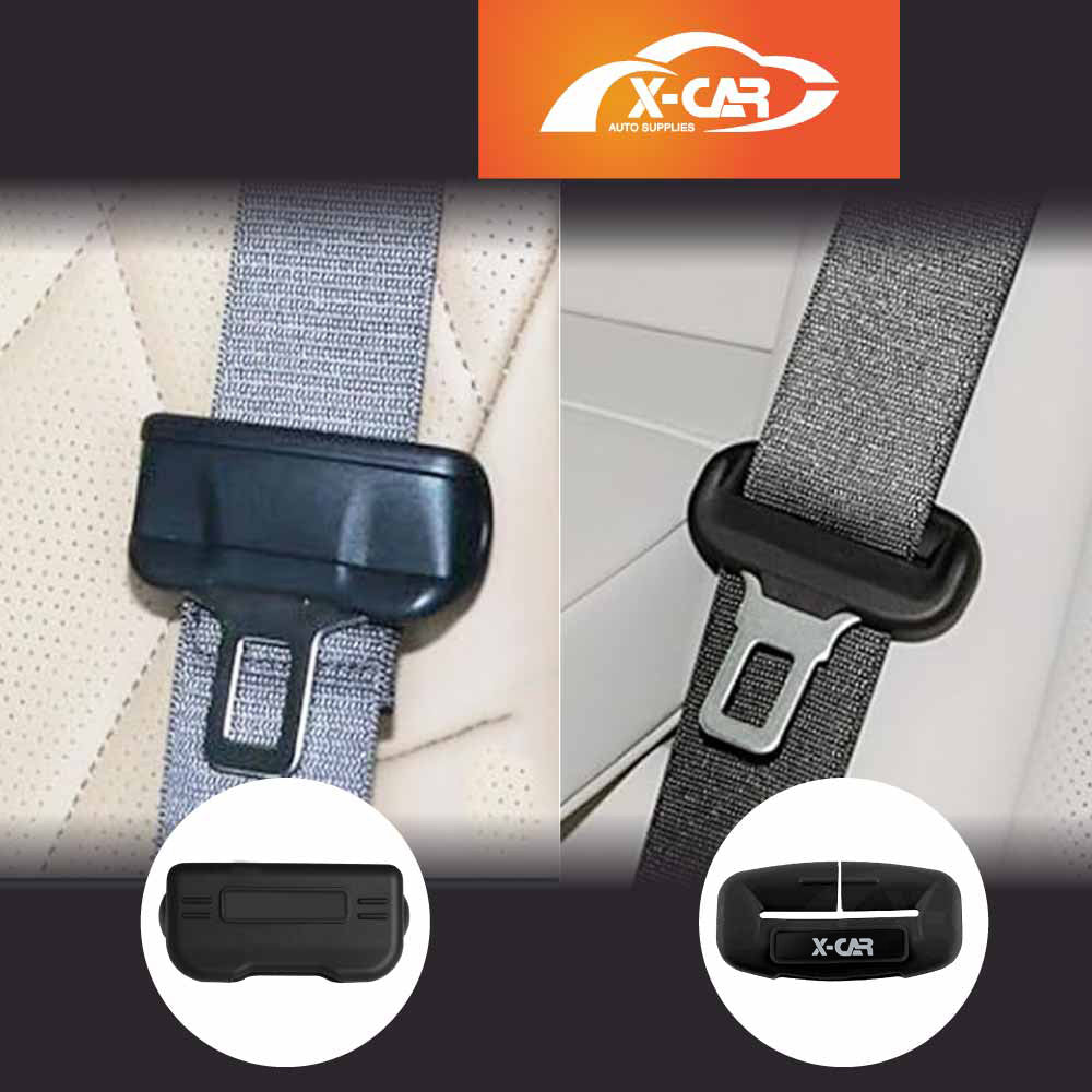 Seatbelt Buckle Silicone Protective Covers for Car Seat Belt Protector Universal Anti-Scratch Interior Accessories Small Size Set of 2