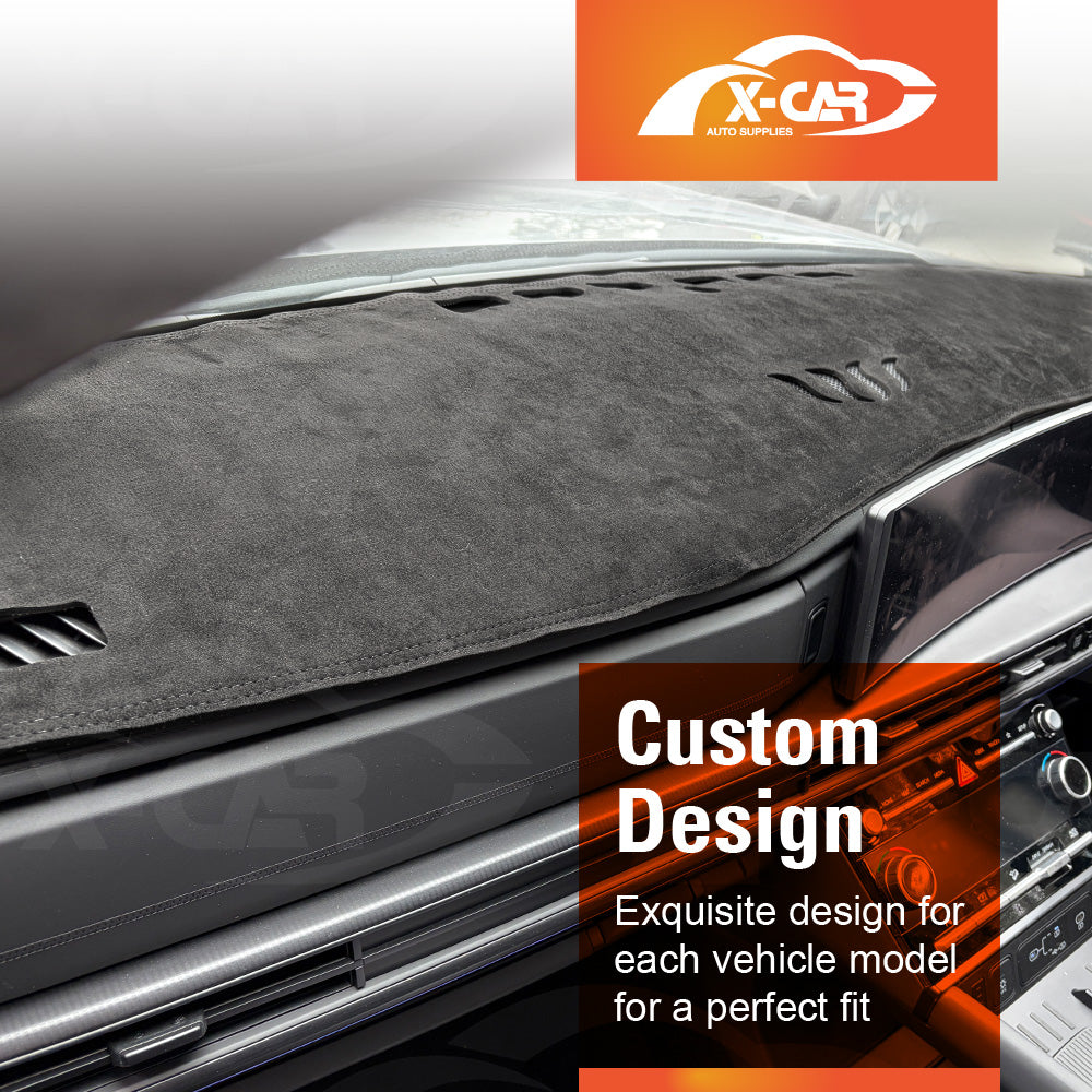 Dash Mat for Hyundai SantaFe Santa Fe 6/7 Seater 2024-Onwards Without HUD Non-Slip Microfiber Pad Cover Interior Accessories