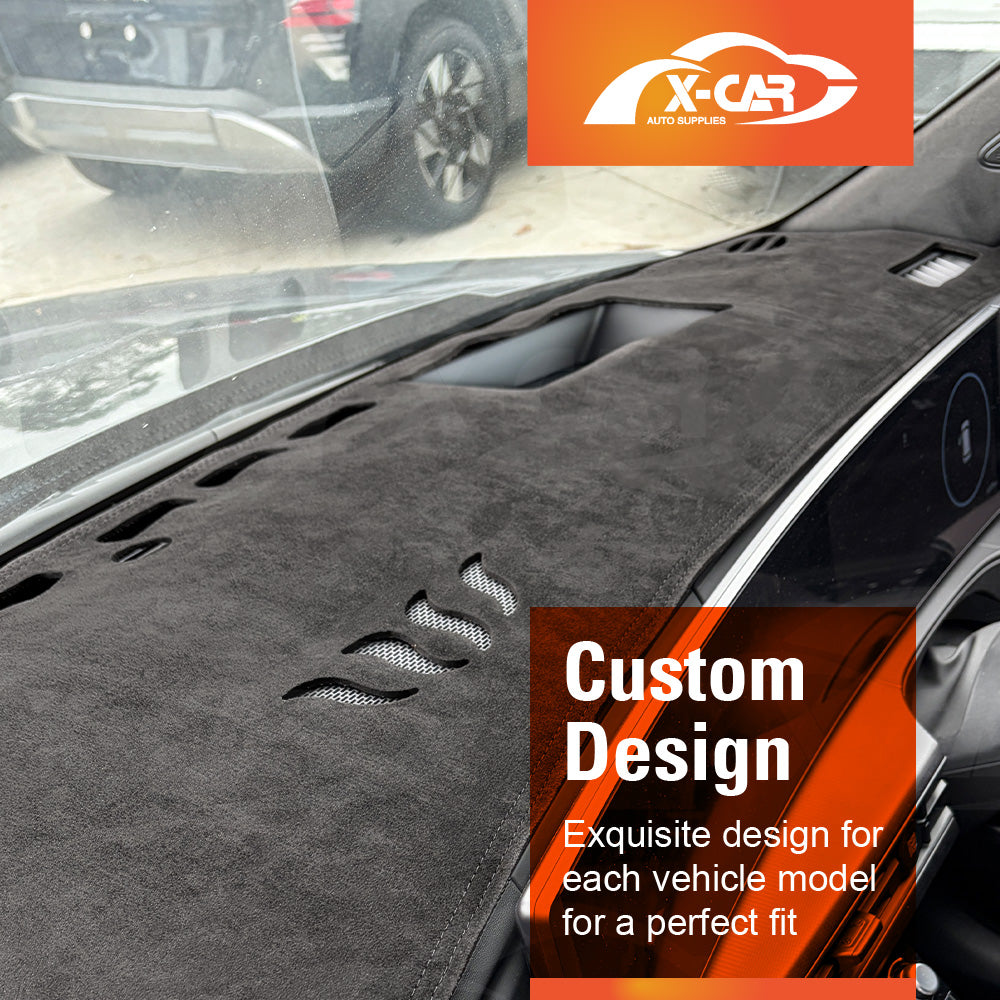 Dash Mat for Hyundai SantaFe Santa Fe 6/7 Seater 2024-Onwards With HUD Non-Slip Microfiber Pad Cover Interior Accessories