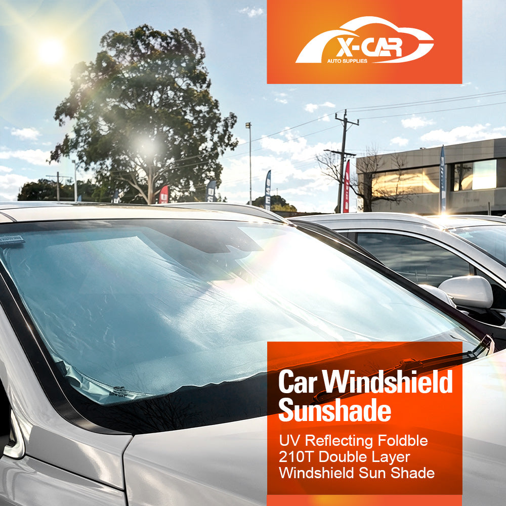 WindScreen Sun Shade for Hyundai SantaFe Santa Fe 2018-2023 Blocks UV Rays Foldable Custom Wind Screen Sun Visor Protector