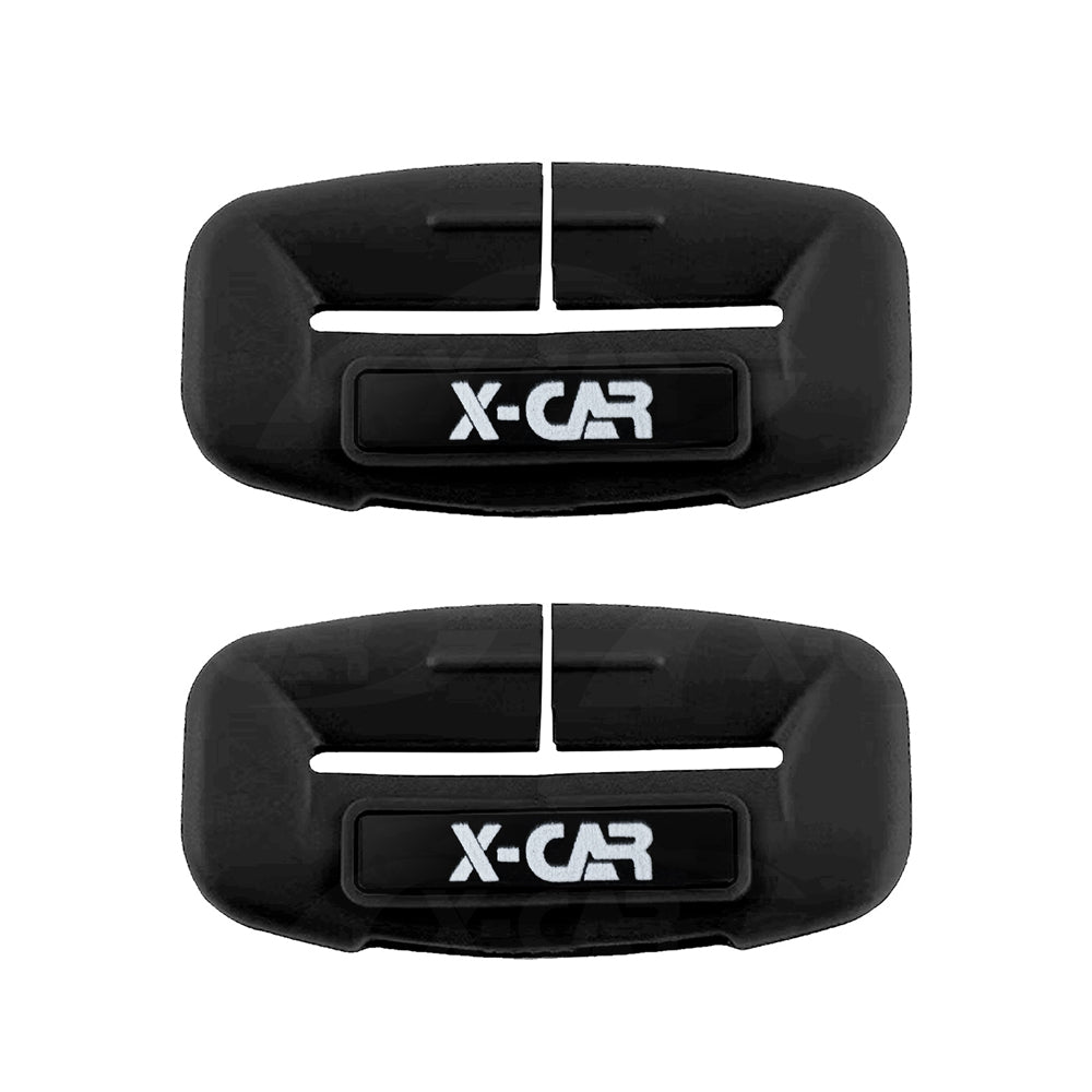 Seatbelt Buckle Silicone Protective Covers for Car Seat Belt Protector Universal Anti-Scratch Interior Accessories Small Size Set of 2