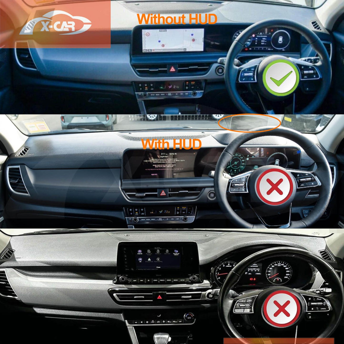 Dash Mat Pad Cover for Kia Seltos 2022-2025 Non-Slip Microfiber Pad Cover Interior Accessories