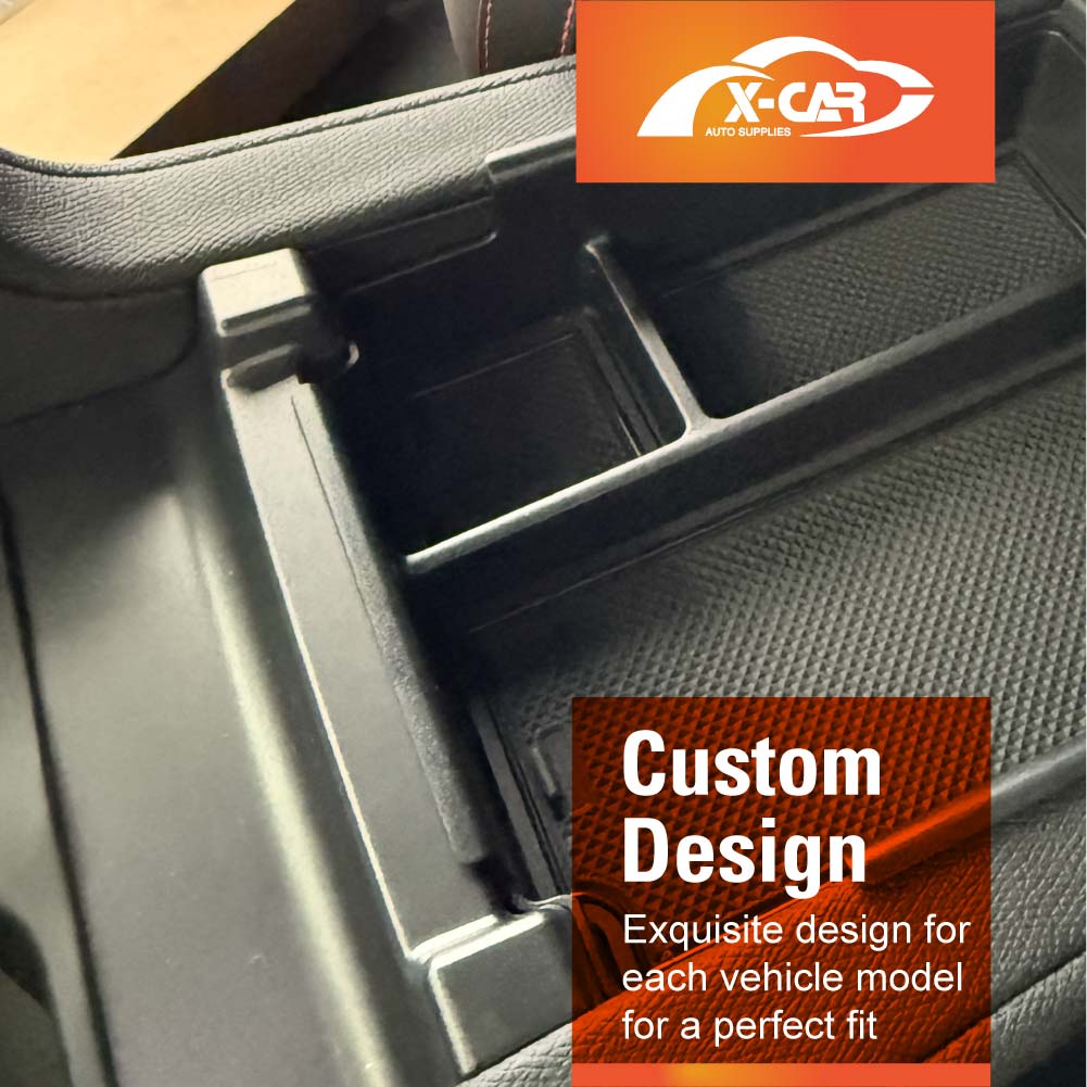Center Console Organizer Set for BYD Shark 6 2024-Onwards Armrest Storage Box Tray Charging Mat Cup Holder Interior Accessories