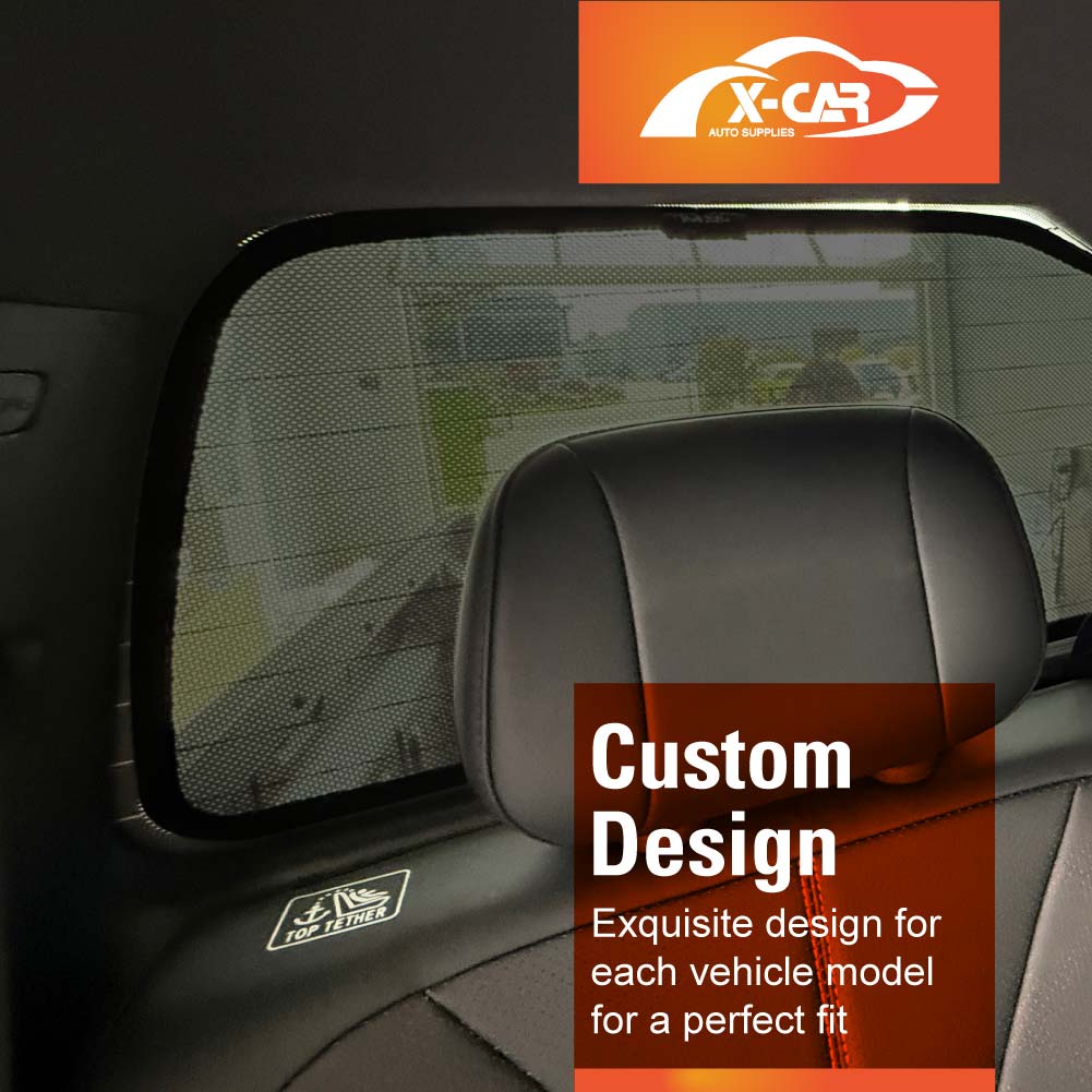 Window Sun Shades for BYD Shark 6 2024-Onwards Car UV Protection Custom Rear Windscreen Shade SunBlind Mesh