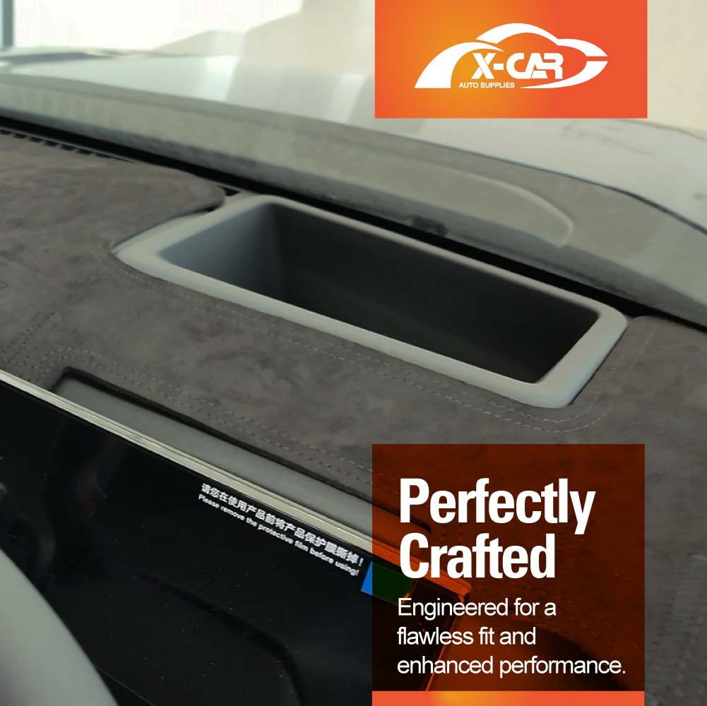 Dash Mat for BYD Shark 6 Shark6 With HUD 2024-Onwards Non-Slip Microfiber Dashboard Pad Interior Accessories