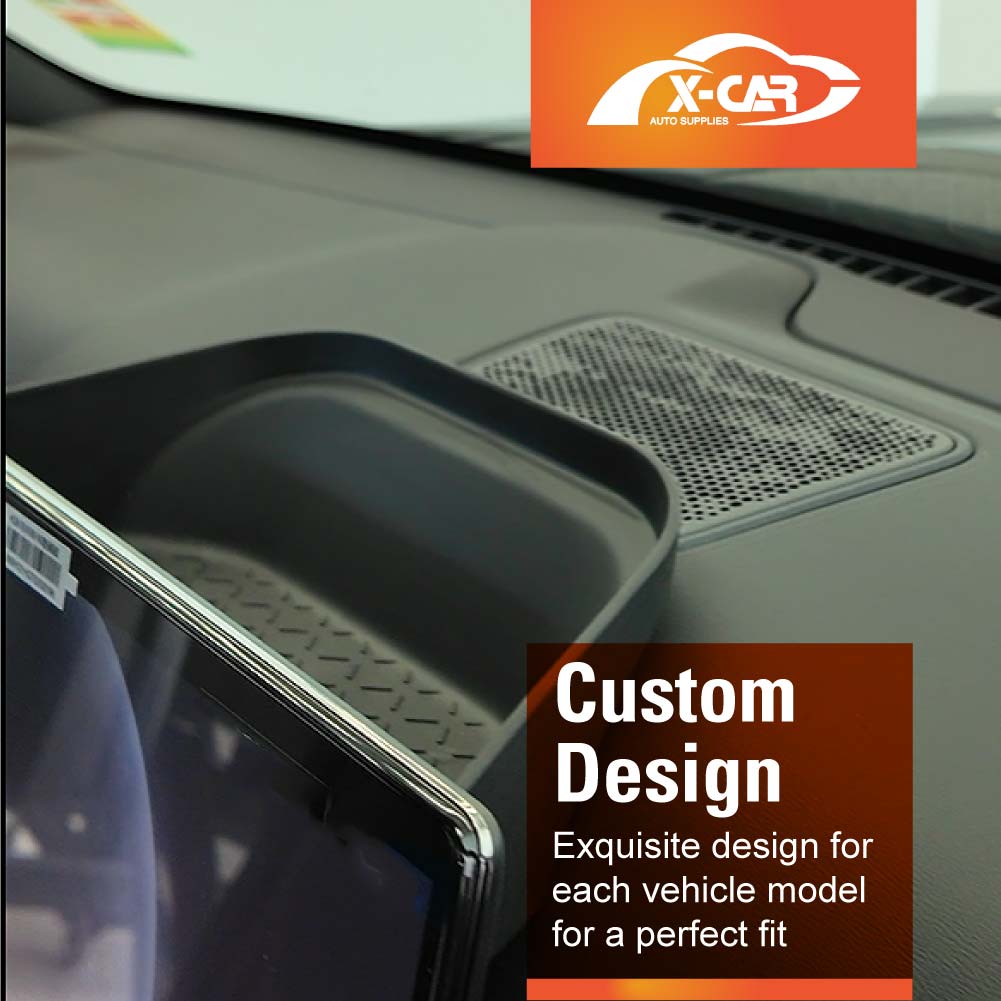 Center Console Organizer Tray for BYD Shark 6 Shark6 2024-Onwards Dashboard Behind Touch Screen Storage Box Interior Accessories