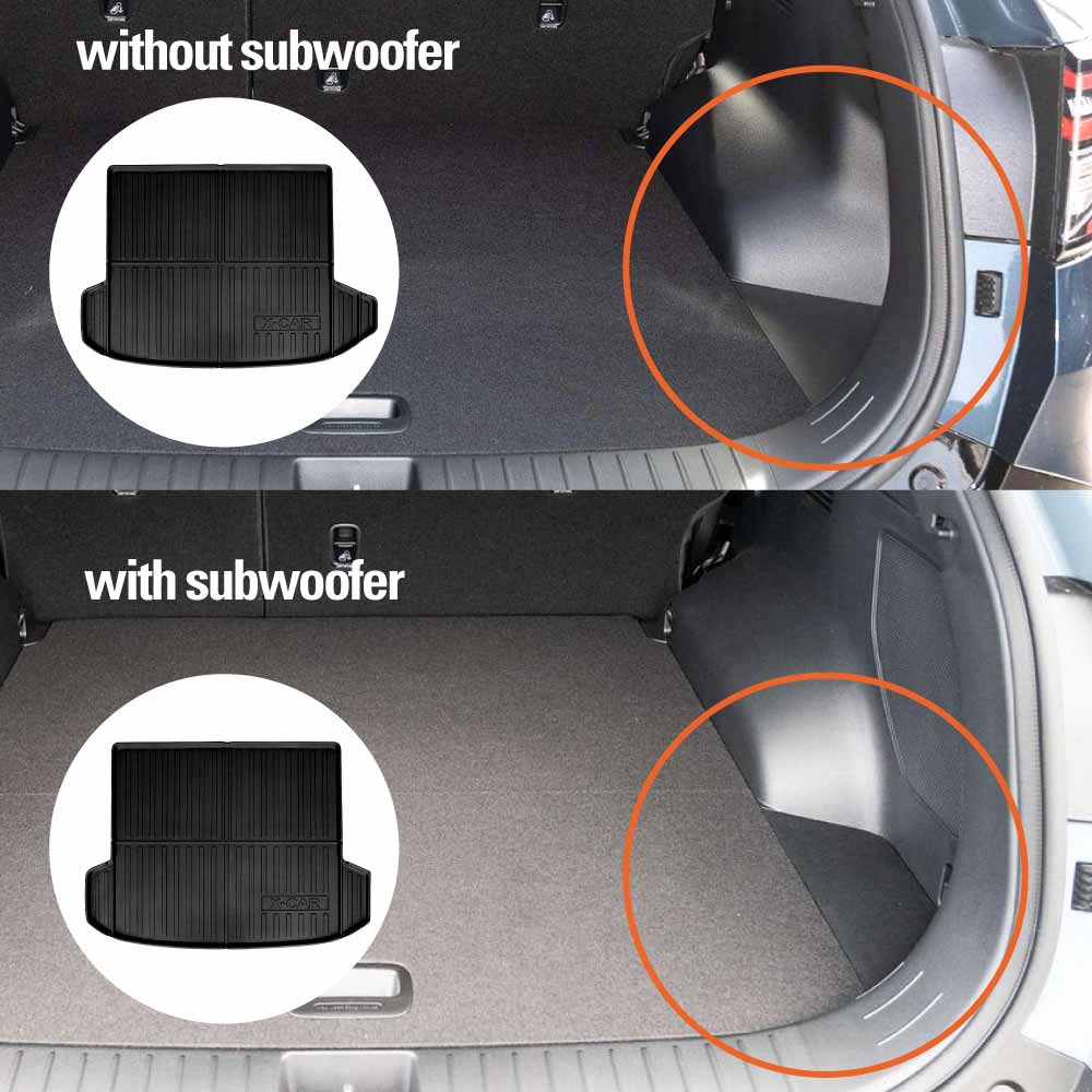 Boot Liner for Kia Sportage NQ5 PE Series 2026-Onwards Without Subwoofer All Weather Heavy Duty Cargo Trunk Mat Luggage Tray