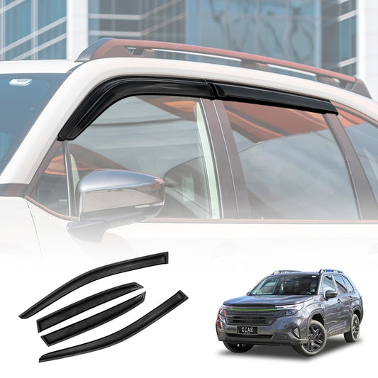 Weathershields for Subaru Forester 6th Gen 2025-Onwards Car Weather Shields Wind Deflectors Window Sun Visor 4 Pcs