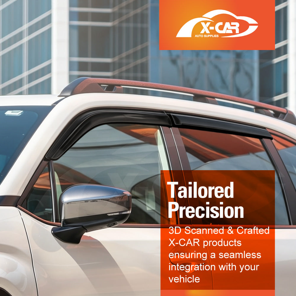 Weathershields for Subaru Forester 6th Gen 2025-Onwards Car Weather Shields Wind Deflectors Window Sun Visor 4 Pcs