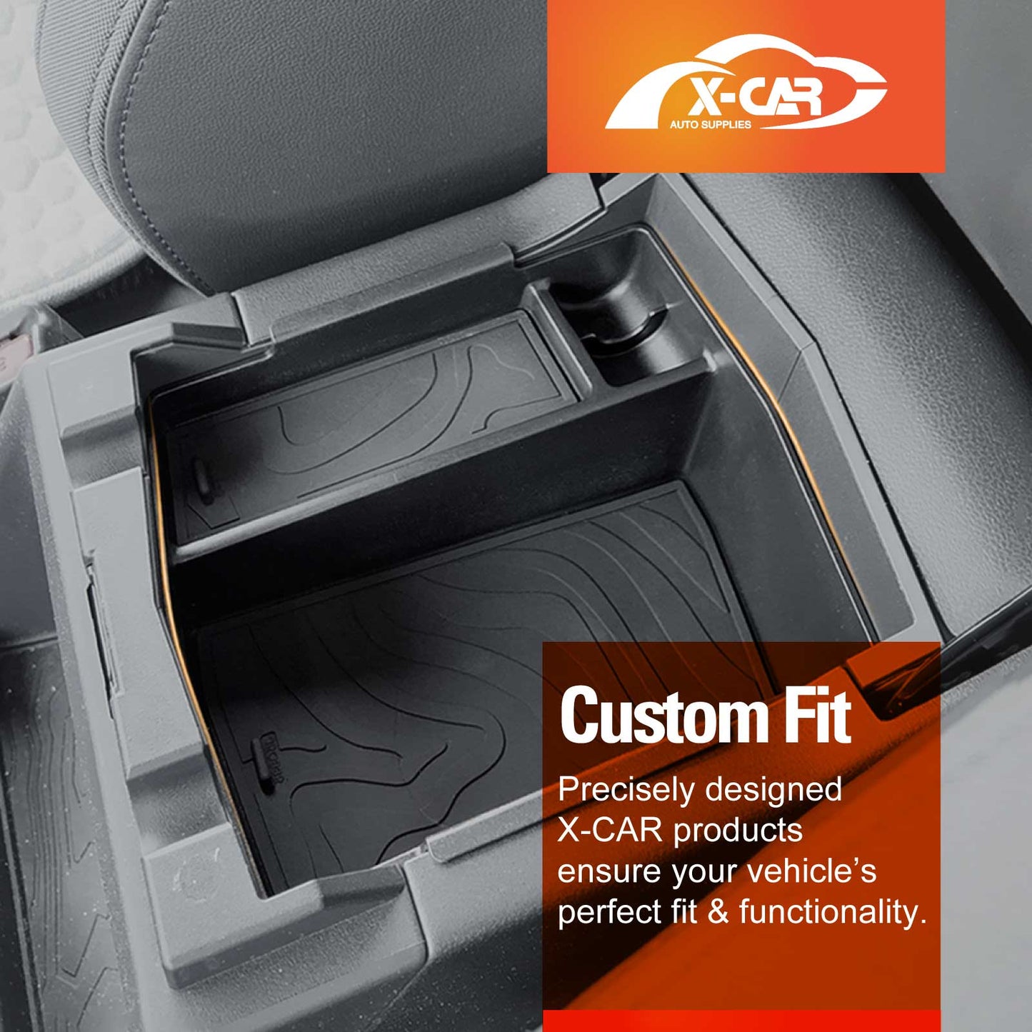 Armrest Storage Tray for Subaru Forester 6th Gen 2025-Onwards Centre Console Organizer Box Interior Car Accessories