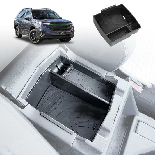 Armrest Storage Tray for Subaru Forester 6th Gen 2025-Onwards Centre Console Organizer Box Interior Car Accessories
