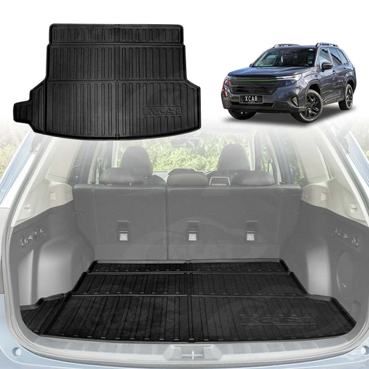 Boot Liner for Subaru Forester 6th Gen 2025-Onwards With Subwoofer All Weather Heavy Duty Cargo Trunk Cover Mat Luggage Tray Car Accessories