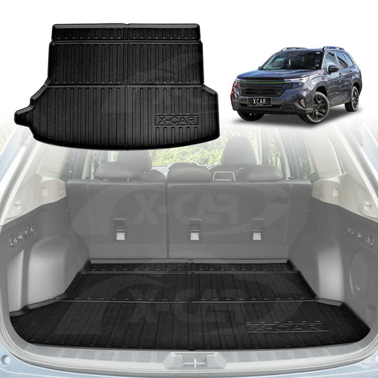 Boot Liner for Subaru Forester 6th Gen 2025-Onwards With Subwoofer All Weather Heavy Duty Cargo Trunk Cover Mat Luggage Tray Car Accessories