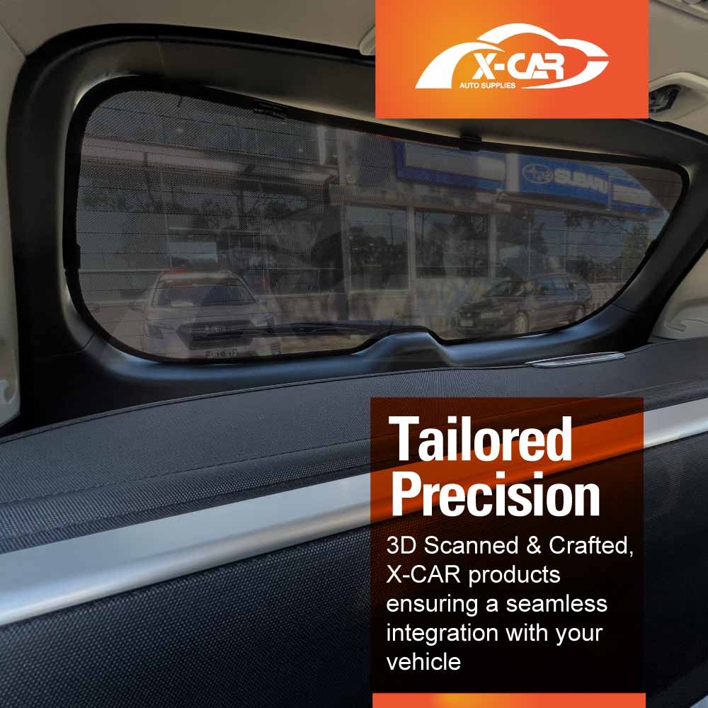 Rear Windscreen Sun Shade for Subaru Forester 2018-2024 Car Custom Wind Screen Blind Mesh