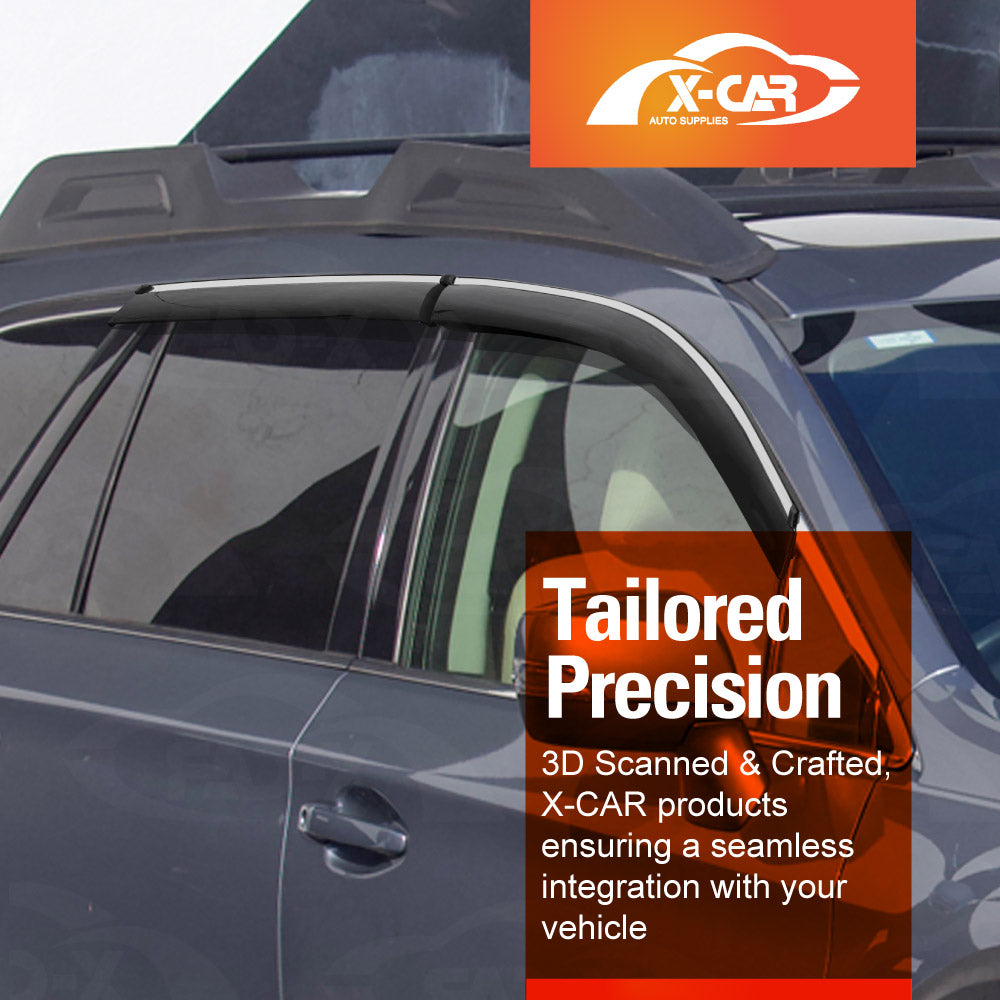 Weathershields for Subaru Outback 2015-2020 Car Weather Shields Wind Deflectors Window Sun Visor 4 Pcs