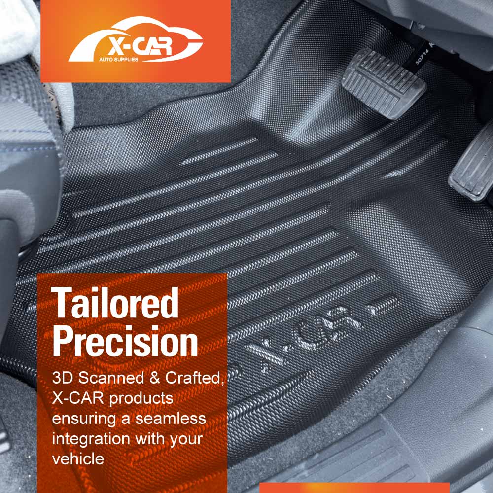 3D Floor Mats for Subaru Outback 7th Gen 2025-Onwards Heavy Duty All Weather Car Waterproof Interior Protection Liner Set
