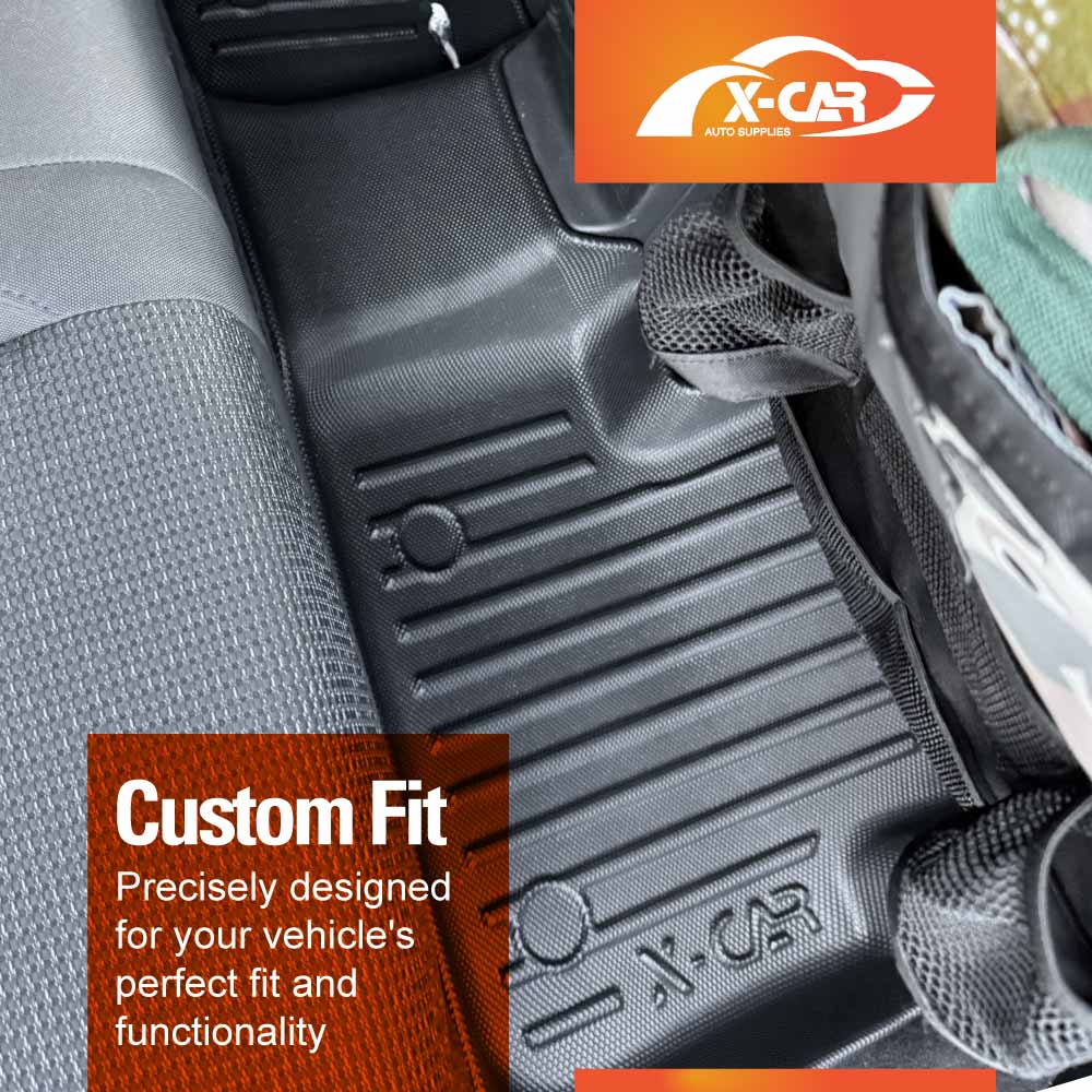 3D Floor Mats Boot Liner Set for Subaru Outback 7th Gen 2025-Onwards All Weather Heavy Duty Cargo Car Trunk Luggage Tray