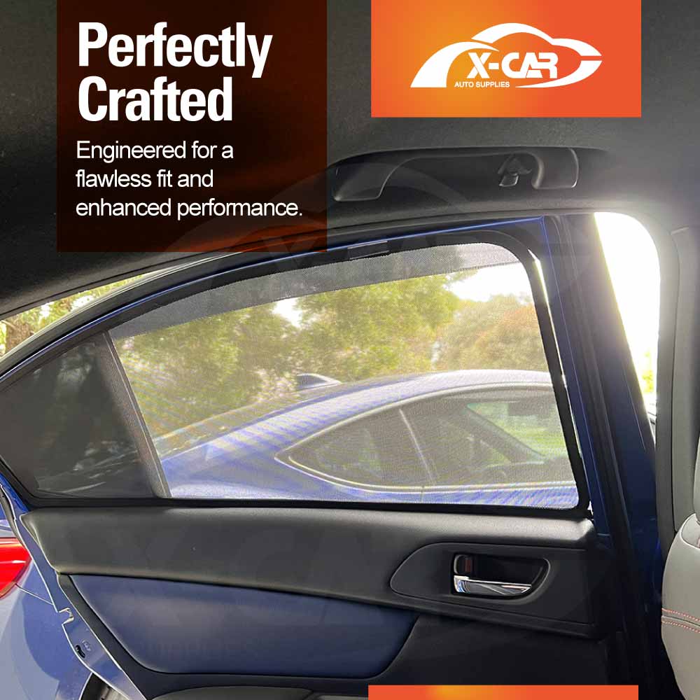 Rear Window Sun Shade for Subaru WRX Sedan 2014-2021 Car Sun Blind Mesh