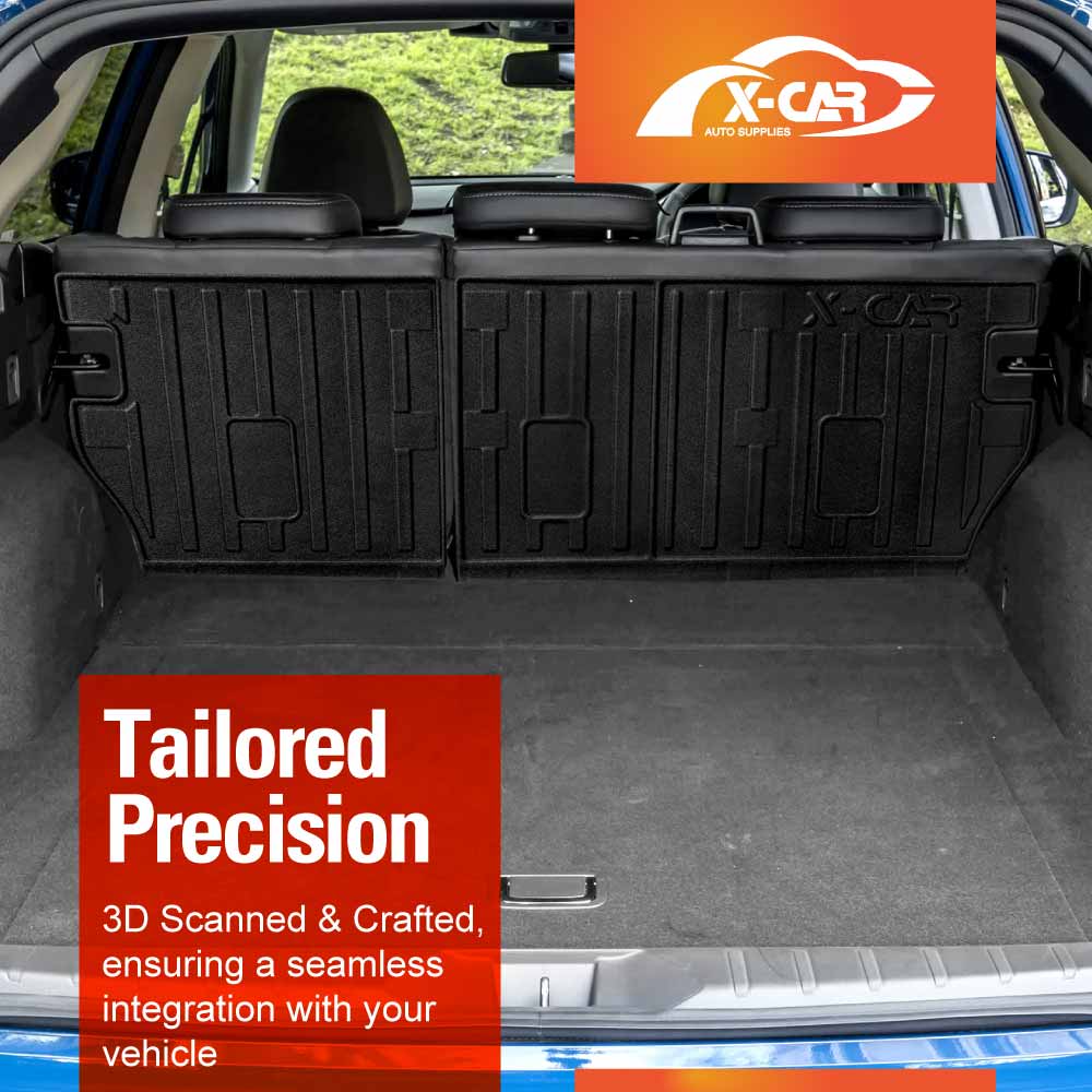 3D Floor Mats Boot Liner Set for Subaru Outback 2020-Onwards All Weather Heavy Duty Cargo Kick Mats Back Seat Protector Cover