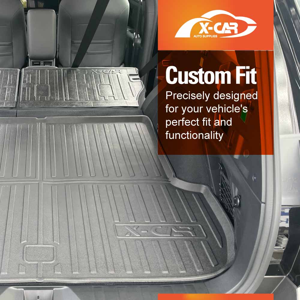 Boot Liner Back Seat Protector for Subaru Outback 7th Gen 2025-Onwards All Weather Heavy Duty Cargo Car Trunk Kick Mats