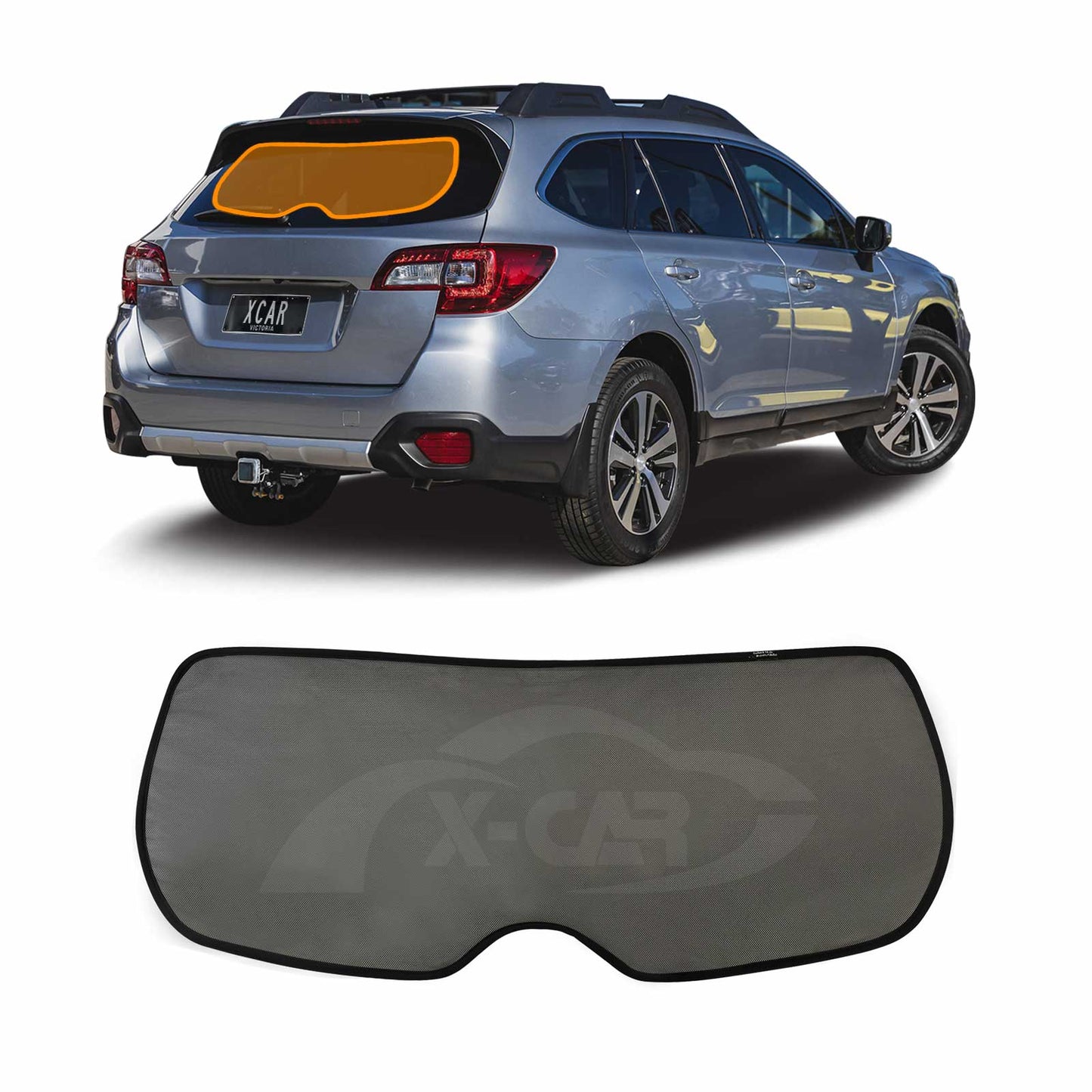 Rear Windscreen Sun Shade for Subaru Outback 2015-2020 Car Custom Wind Screen Sun Blind Mesh