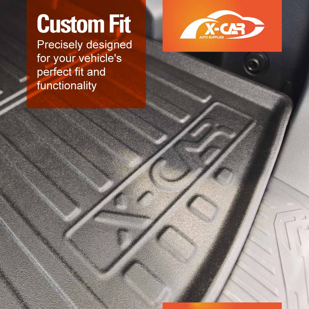 Floor Mats Boot Liner Set for Subaru Impreza G6 Hatch 2023-Onwards Heavy Duty All Weather Car Trunk Cargo Kick Back Seat Cover