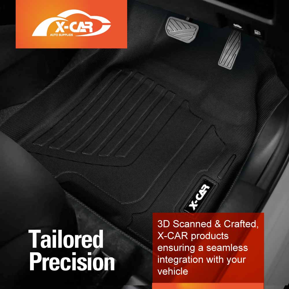 3D Floor Mats Boot Liner for Suzuki Fronx Hybrid 2025-Onwards All Weather Heavy Duty Upper Level Cargo Car Trunk Luggage Tray