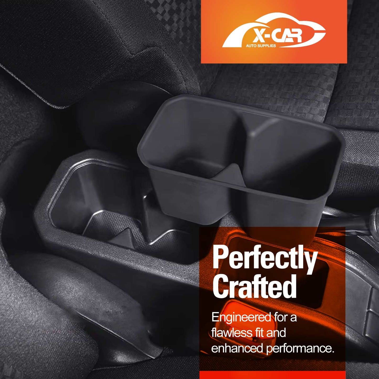 Cup Holder Insert for Suzuki Jimny Auto 2018-Onwards Centre Console Rubber Interior Accessories