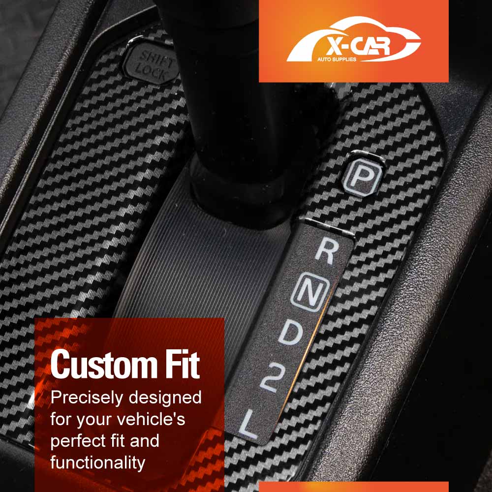 Gear Shift Frame Trim for Suzuki Jimny Auto 2018-Onwards Carbon Fiber Style Center Console Cover Protector