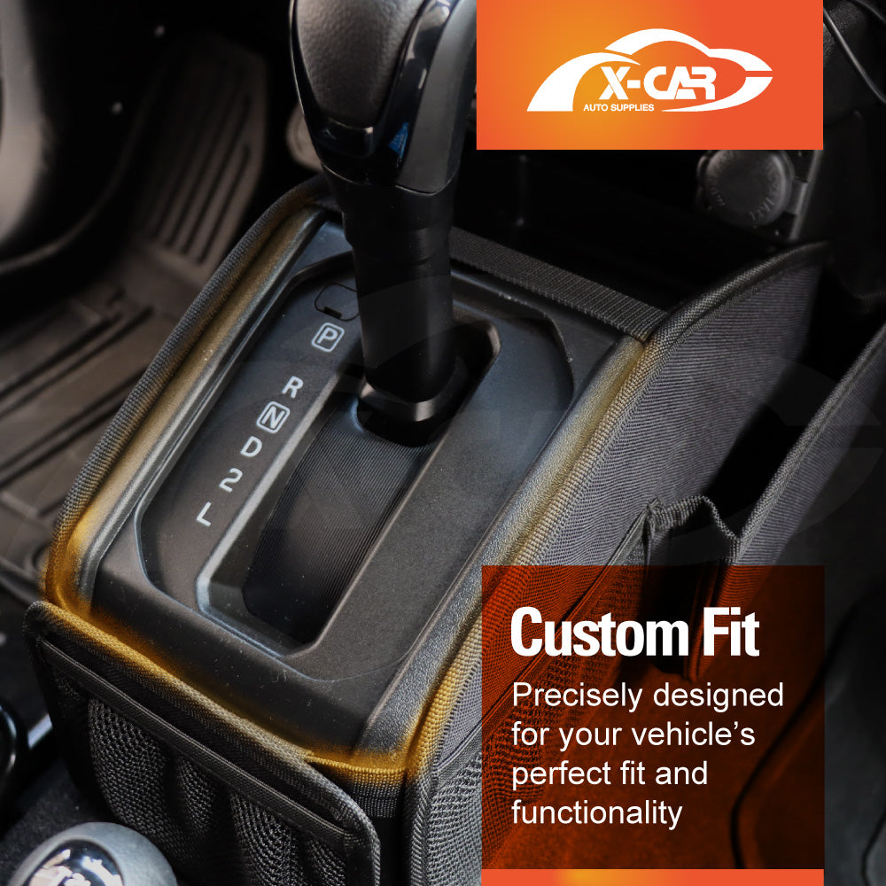 Gear Shift Side Storage Bag Organiser for Suzuki Jimny Auto 2018-Onwards Centre Console Multifunction Pocket Car Interior Accessories