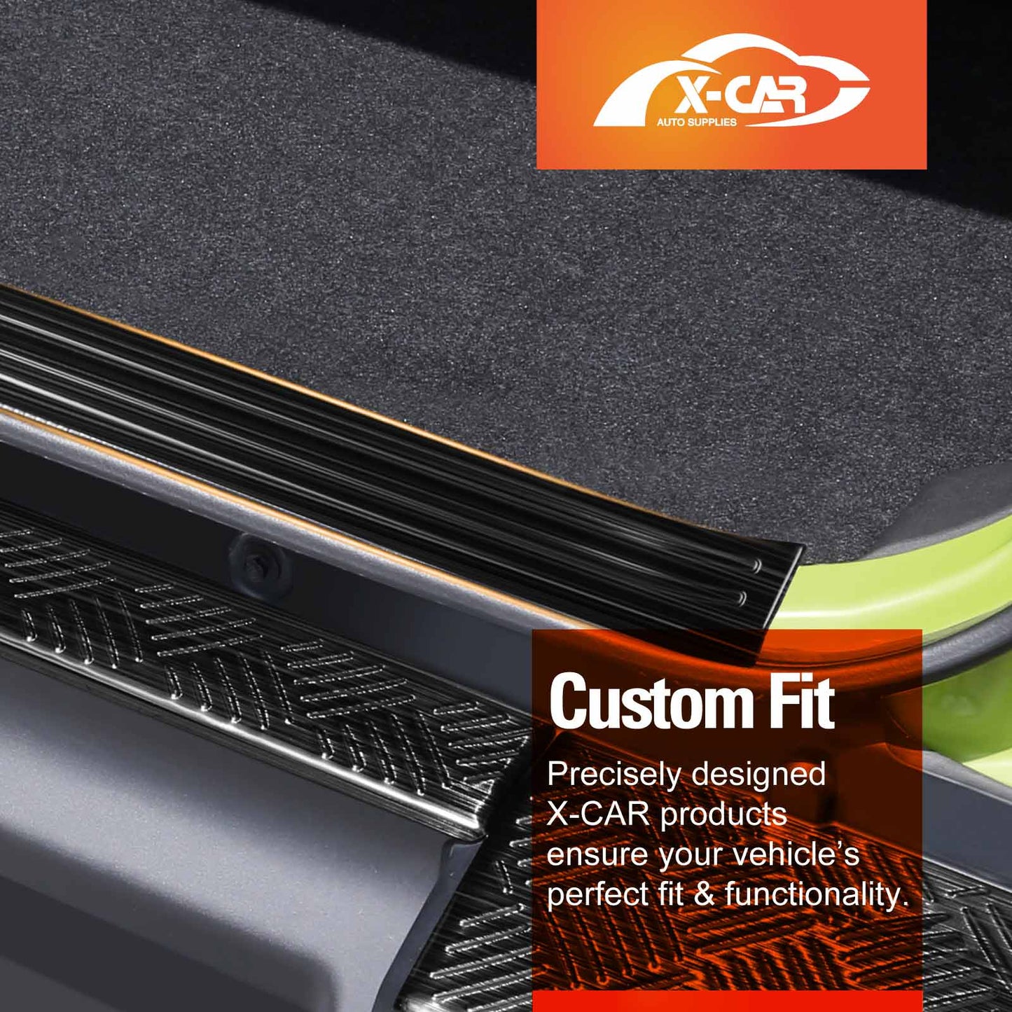 Rear Bumper Guard & Boot Sill Panel for Suzuki Jimny XL 5-Door 2023-Onwards Protector Scuff Plate Exterior Accessories Black