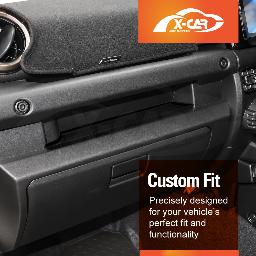 Dashboard Storage Tray Pad for Suzuki Jimny 2018-Onwards Passenger Side Shelf Organizer Mat Non-Slip Interior Accessories