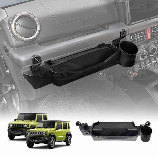 Dash Board Passenger Handle Storage Tray for Suzuki Jimny 2018-Onwards Mounted Cup Holder Organizer Accessories